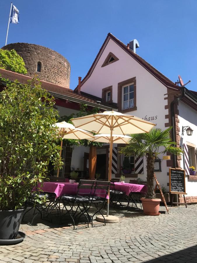 Landgasthaus "Zum Engel" Neuleiningen Buitenkant foto